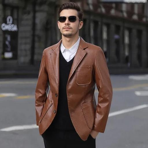 Custom Leather Blazer Manufacturer