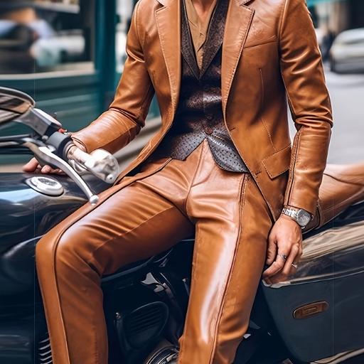 Custom Leather Suit Supplier