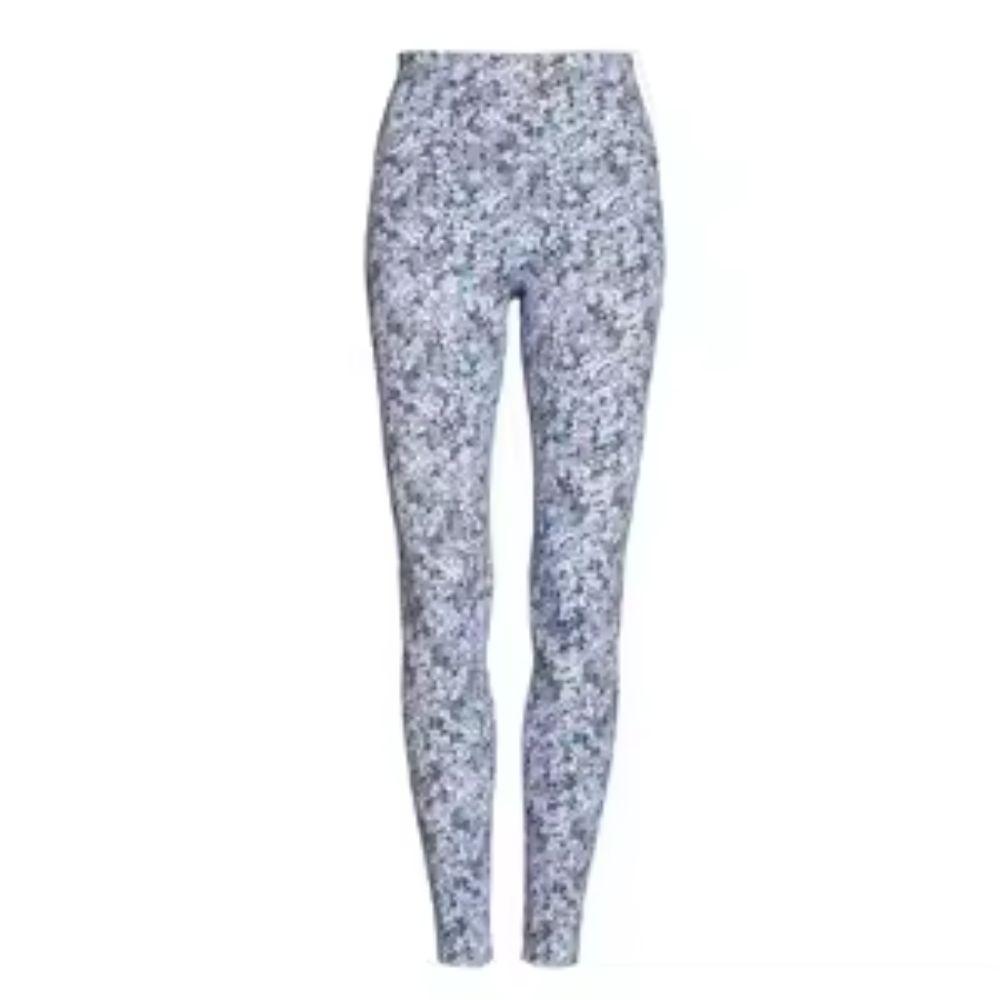 Custom Casual Leggings Blue Meadow