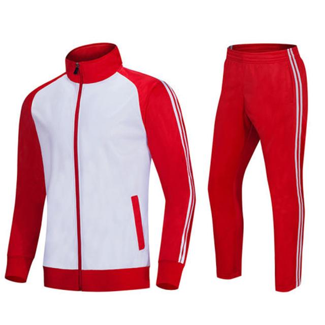 Track suits Red White