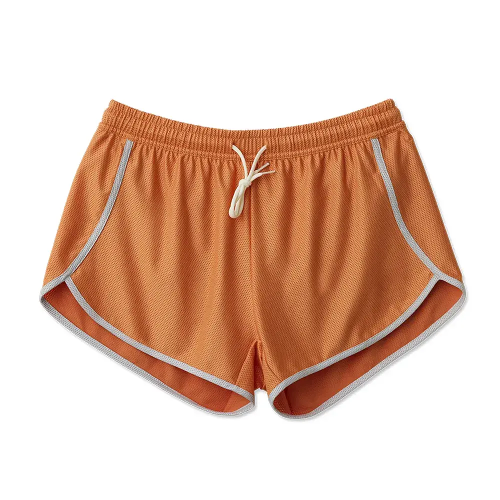 Sports Shorts Orange White
