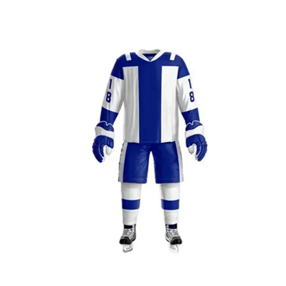 Custom Ice Hockey Uniform White