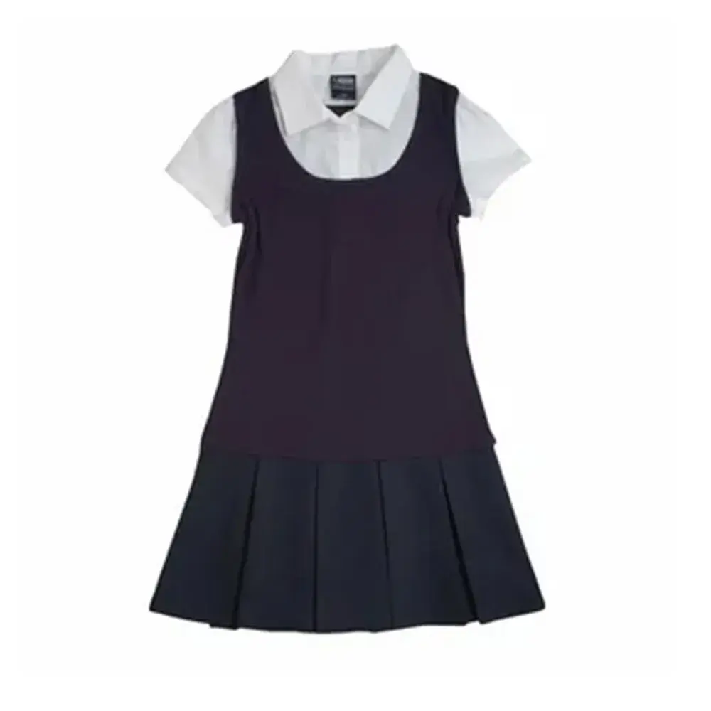 School Uniform Blue White