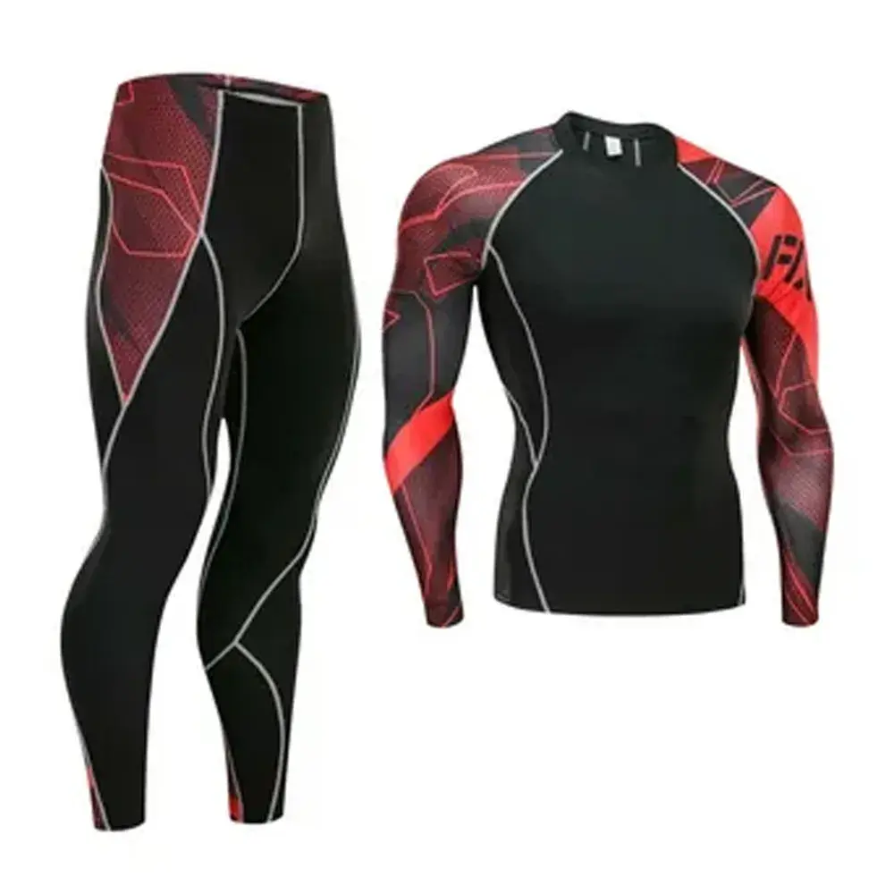 Compression Wear Dark Red