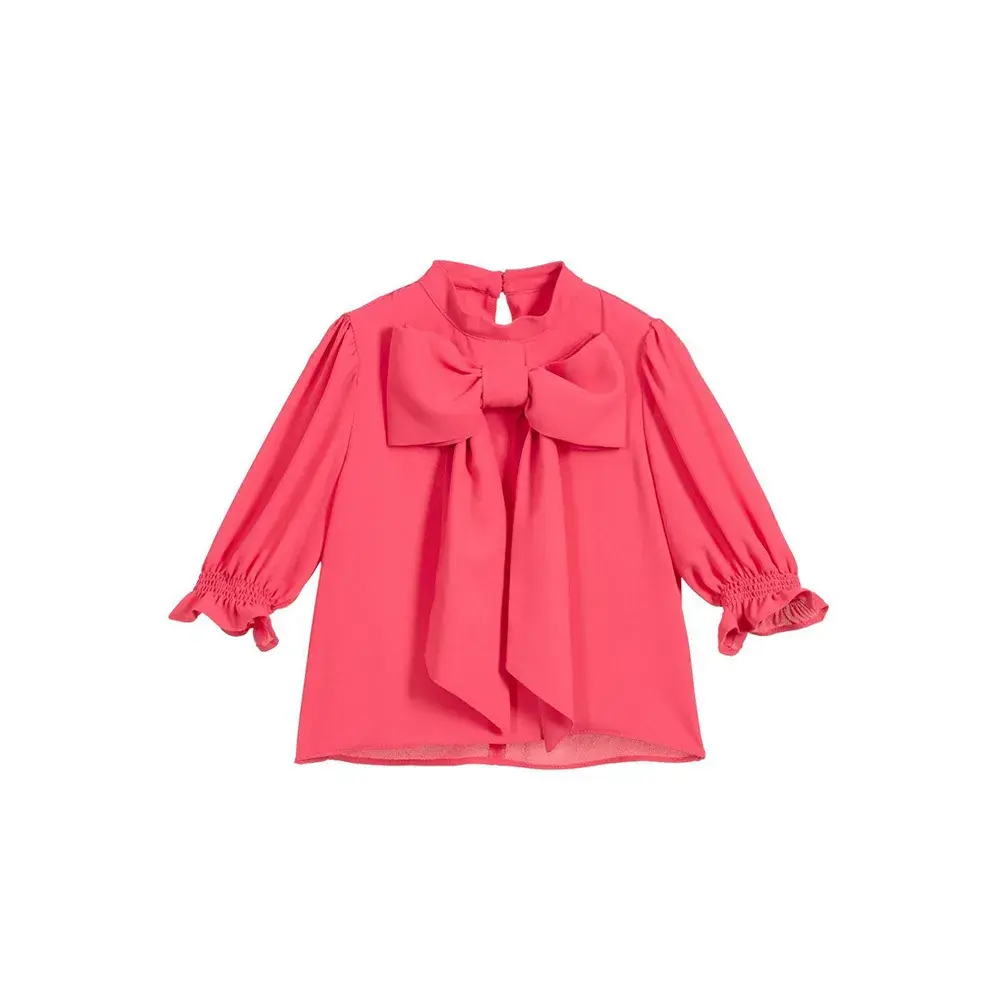 Casual Tops & Blouse Dark Pink