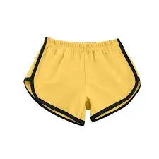 Sport Shorts And Skirts yellow